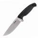Ніж нескладний Ruike Jager Black, Sandvik&trade; 14C28N Stonewash, G-10/SS, чохол ABS з поясною кліпсою (F118-B) RKE F118-B фото 1