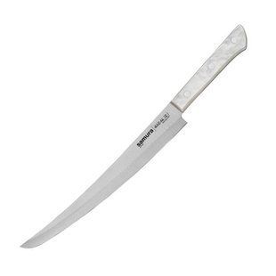 Ніж кухонний для тонкої нарізки танто, 230 мм, Samura "HARAKIRI" (SHR-0046AWT) SHR-0046AWT фото