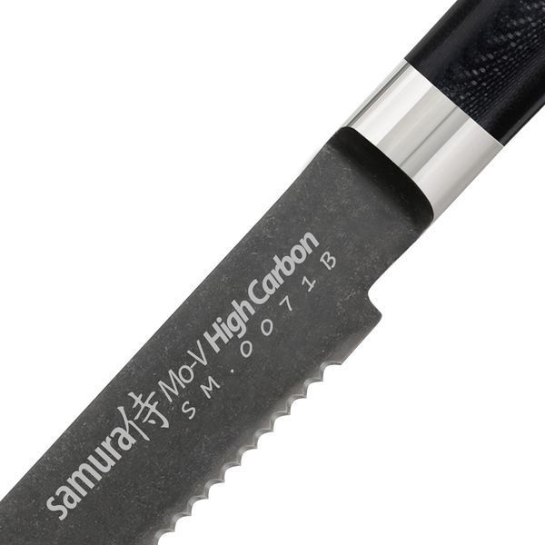 Ніж кухонний для томатів, 120 мм, Samura "MO-V Stonewash" (SM-0071B) SM-0071B фото