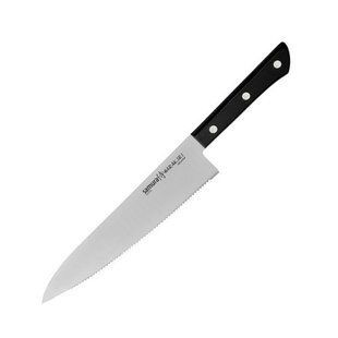 Ніж кухонний Шеф з серрейтором, 208 мм, Samura "Harakiri" (SHR-0086B) SHR-0086B фото