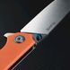 Ніж складаний Sandvik 14C28N Black Stonewash, помаранчова G10/сталь 3Cr14N, кліпса (RKE P801-J) RKE P801-J фото 9