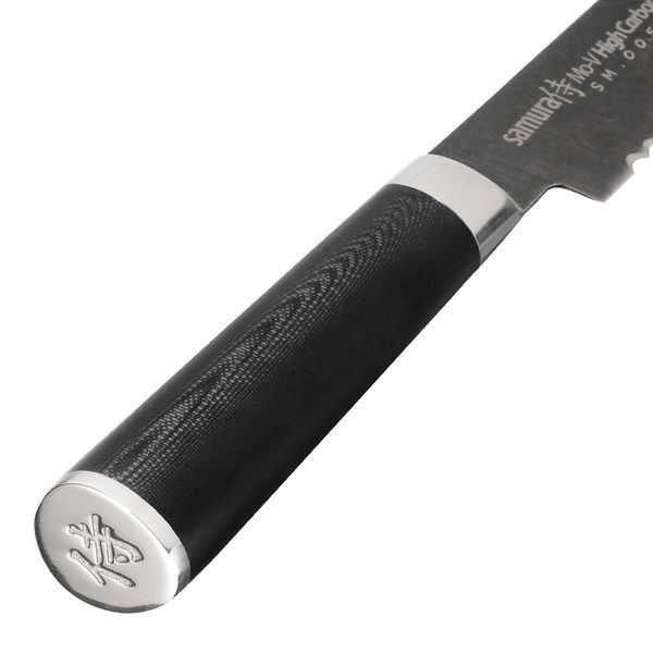 Ніж кухонний для хліба, 230 мм, Samura "MO-V Stonewash" (SM-0055B) SM-0055B фото