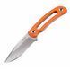 Ніж нескладний Ruike Hornet Sandvik 14C28N Stonewash, Orange G-10/ SS, чохол ABS з поясною кліпсой (F815-J) RKE F815-J фото 1