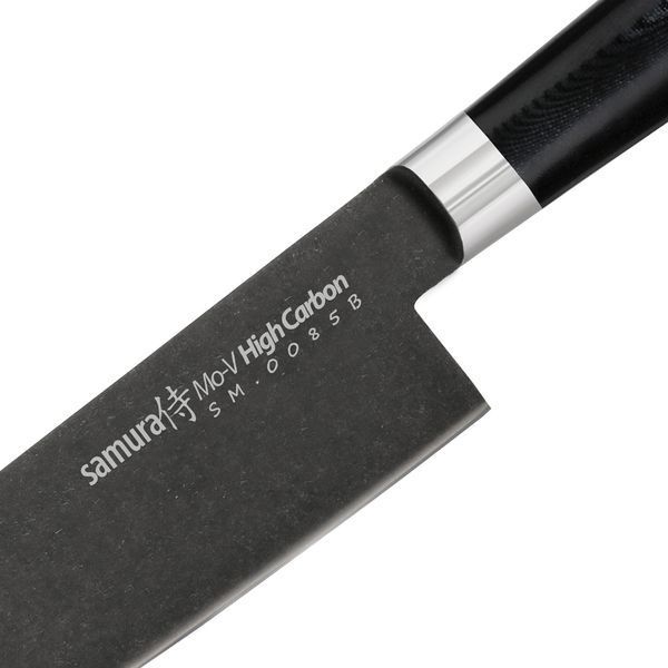 Ніж кухонний Шеф, 200 мм, Samura "MO-V Stonewash" (SM-0085B) SM-0085B фото