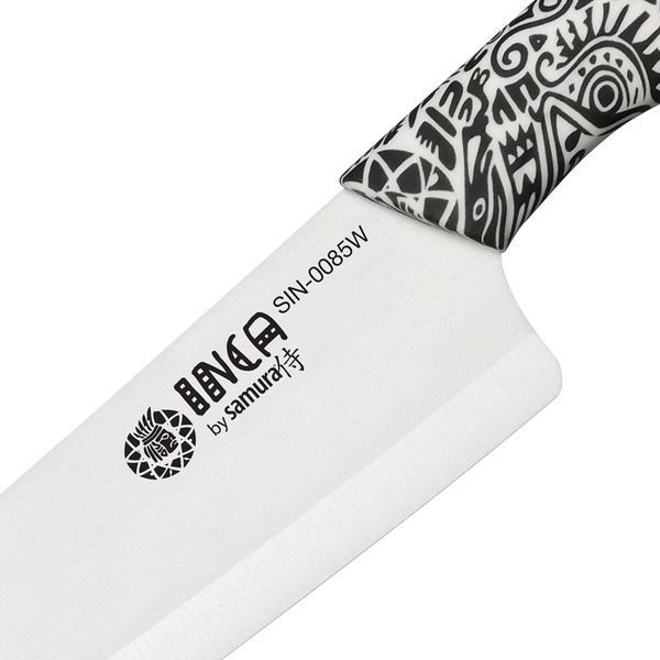 Ніж кухонний керамічний Шеф, 187 мм, Samura "INCA" (SIN-0085W) SIN-0085W фото