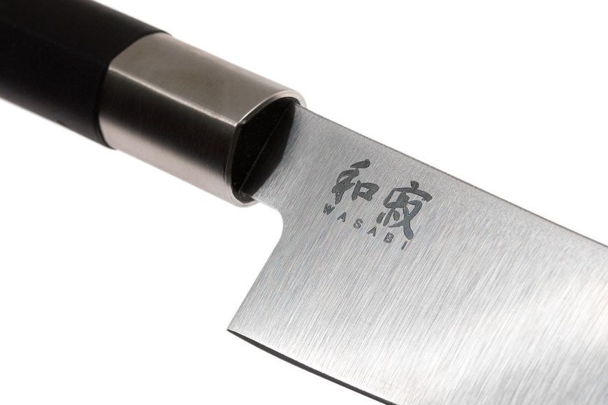 Ніж кухонний для тонкої нарізки, 180 мм, KAI Wasabi (6761F) 6761F фото