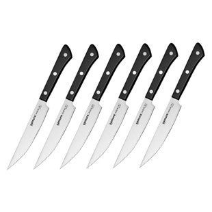 Набір з 6-ти кухонних ножів для стейка, Samura "Harakiri" (SHR-0260B) SHR-0260B фото