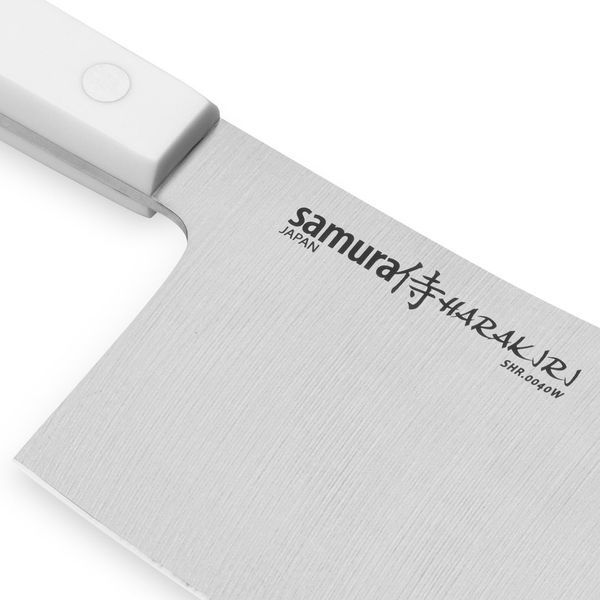 Ніж-сокирка кухонна для м'яса, 180 мм, Samura "Harakiri" (SHR-0040W) SHR-0040W фото
