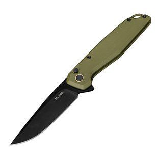 Ніж складаний Ruike Sandvik&trade; 14C28N, G-10 зелена, кліпса (P873-G) RKE P873-G фото