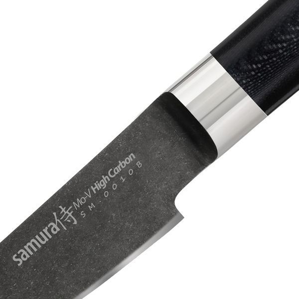 Ніж кухонний овочевий, 90 мм, Samura "MO-V Stonewash" (SM-0010B) SM-0010B фото