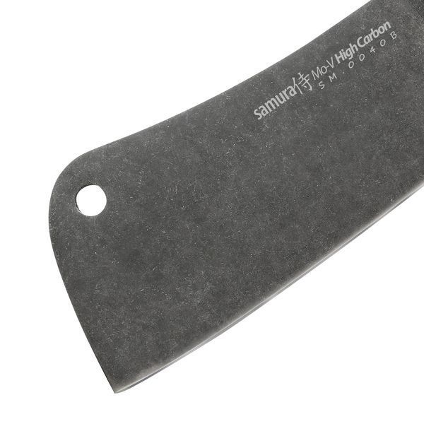 Ніж-сокирка кухонна для м'яса, 180 мм, Samura "MO-V Stonewash" (SM-0040B) SM-0040B фото
